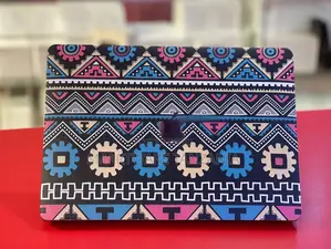 Macbook Case With Bold Aztec Tribal Print Pattern Design