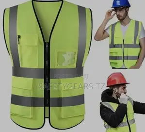 High Visibility Executive Reflective Vest 5 Pockets