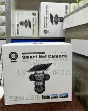Smart Net Wifi Camera 4g V380 Solar Camera + Solar Panel Dual