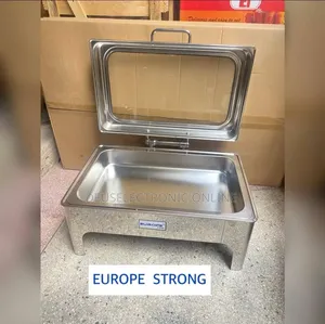 Europe Strong Chafing Dish Silver 9lt