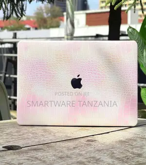 Macbook Case Pink Crocodile Skin Texture Pastel Cover