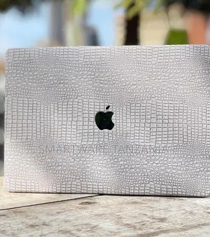 Macbook Hard Case White Crocodile Skin Texture Cover
