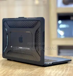 Macbook Rugged Case Honeycomb Clear Shell Black Armor