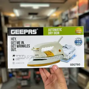 Geepas Gdi2780 Automatic Dry Iron With Teflon Coating