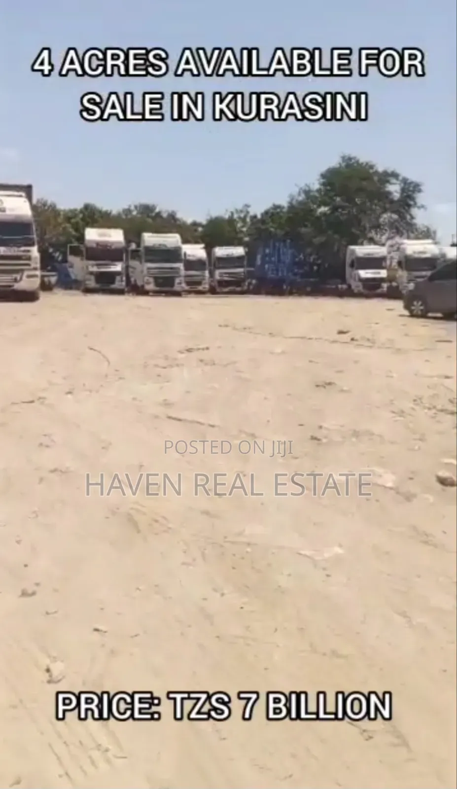 4 Acres Plot for Sale at Kurasini