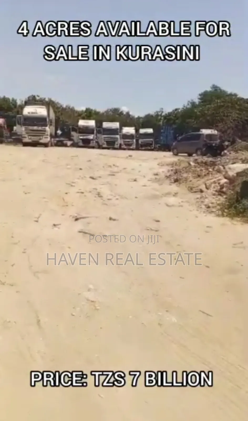 4 Acres Plot for Sale at Kurasini