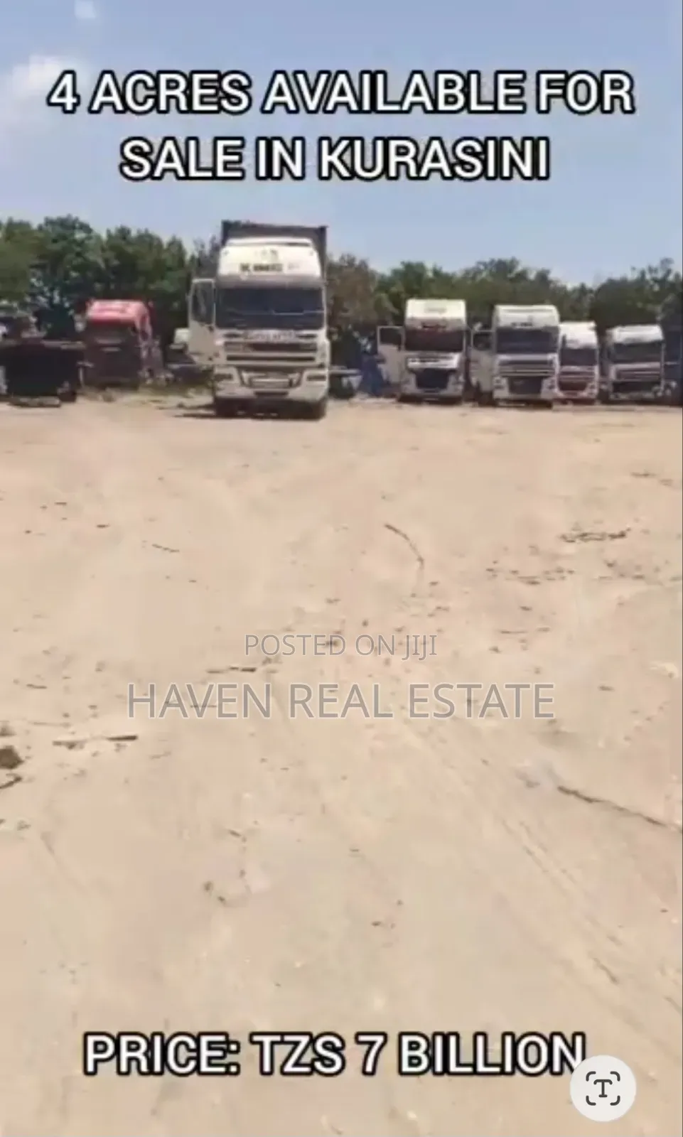 4 Acres Plot for Sale at Kurasini