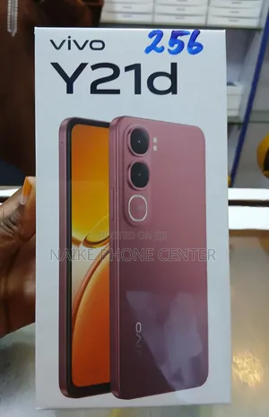 New Vivo Y21d 128 GB Red