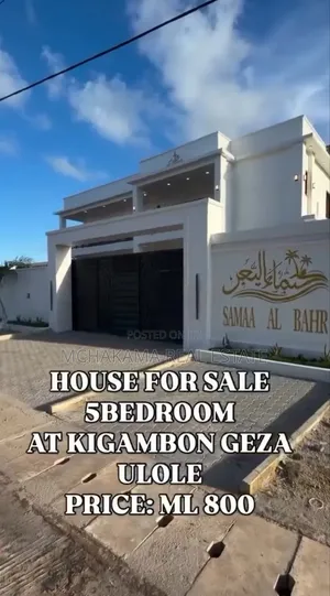 5bdrm Block of Flats in Mchakama Real Estate, Kigamboni for sale
