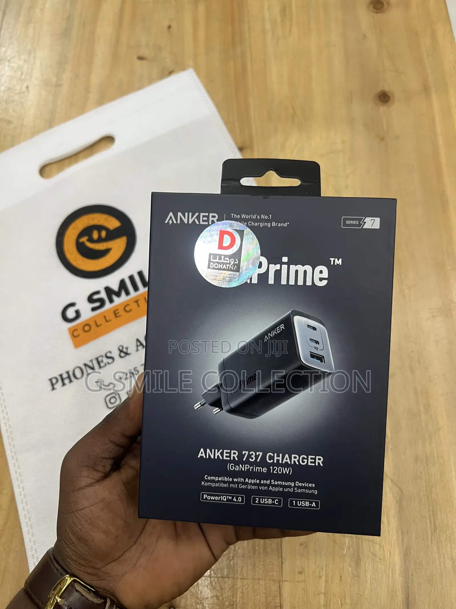 Anker 737 Charger (Ganprime 120w)