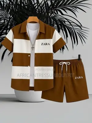 Casual Set Pieces Shirt and Short Collection Available