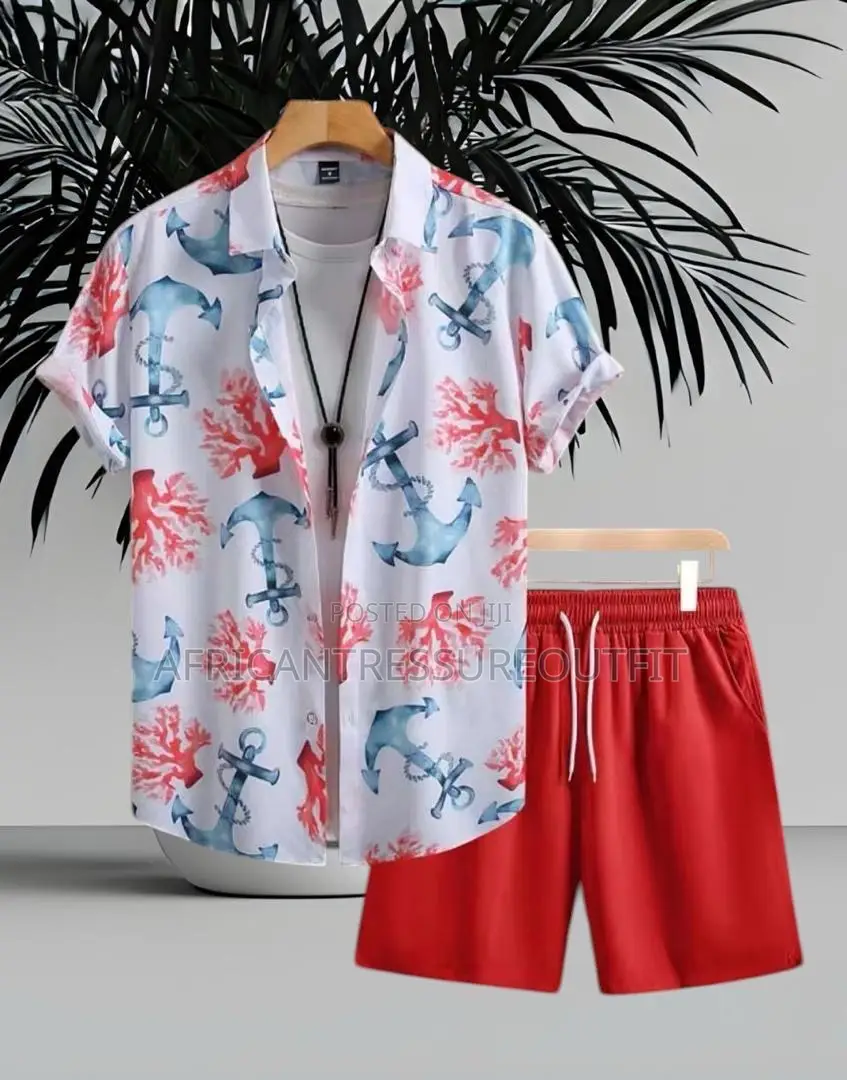 Casual Set Pieces Shirt and Short Collection Available