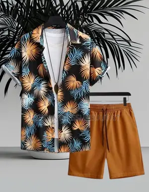 Casual Set Pieces Shirt and Short Collection Available