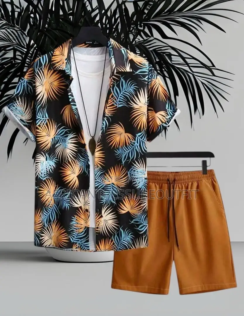 Casual Set Pieces Shirt and Short Collection Available