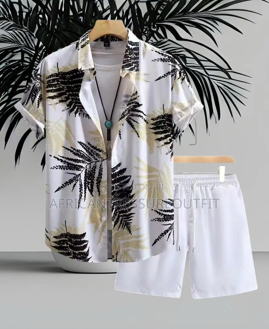Casual Set Pieces Shirt and Short Collection Available