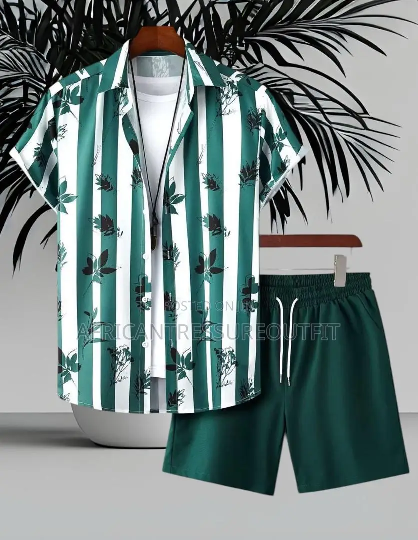 Casual Set Pieces Shirt and Short Collection Available