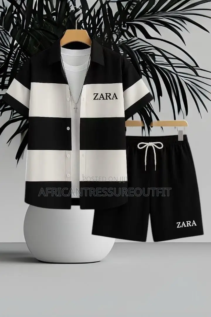 Casual Set Pieces Shirt and Short Collection Available