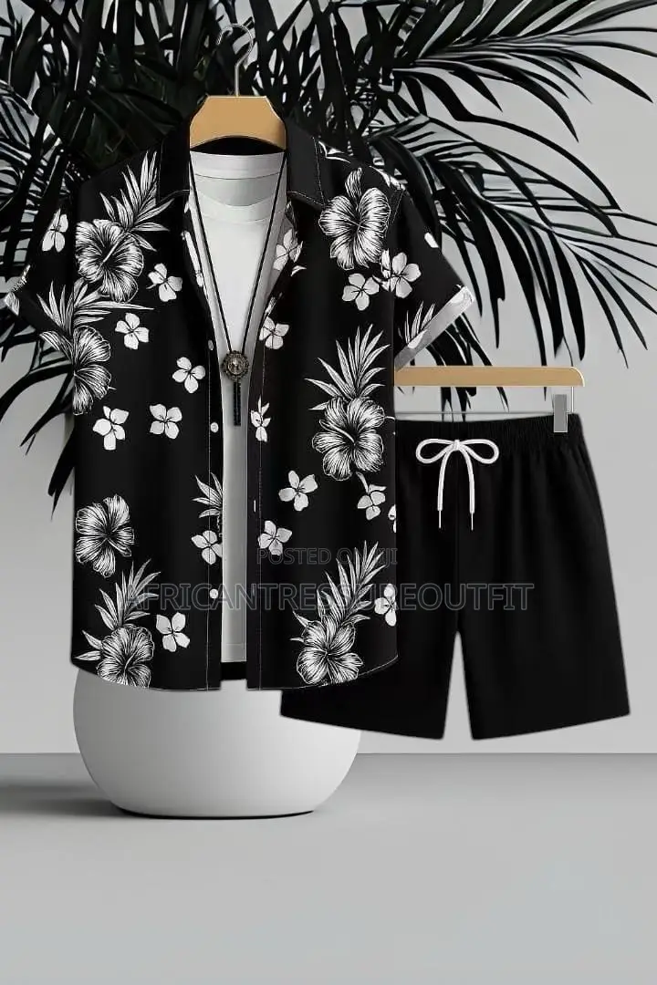 Casual Set Pieces Shirt and Short Collection Available