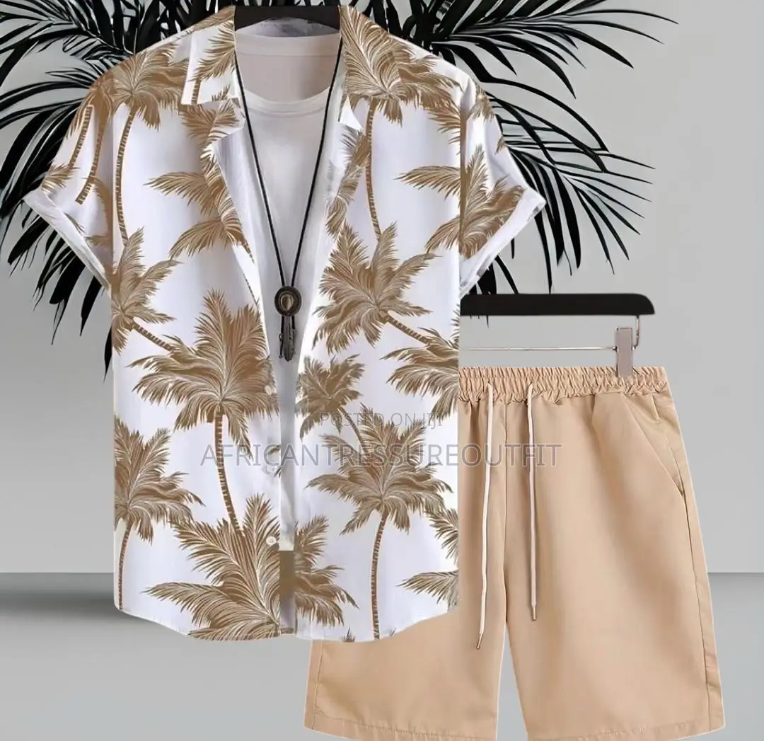 Casual Set Pieces Shirt and Short Collection Available