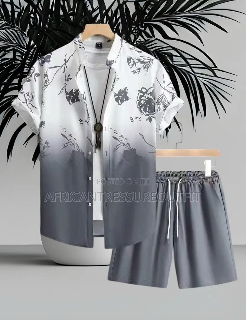 Casual Set Pieces Shirt and Short Collection Available