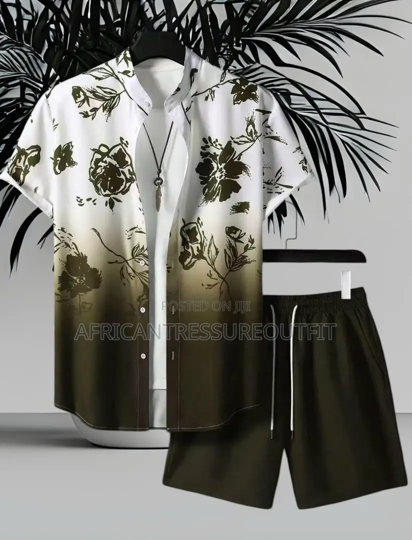 Casual Set Pieces Shirt and Short Collection Available