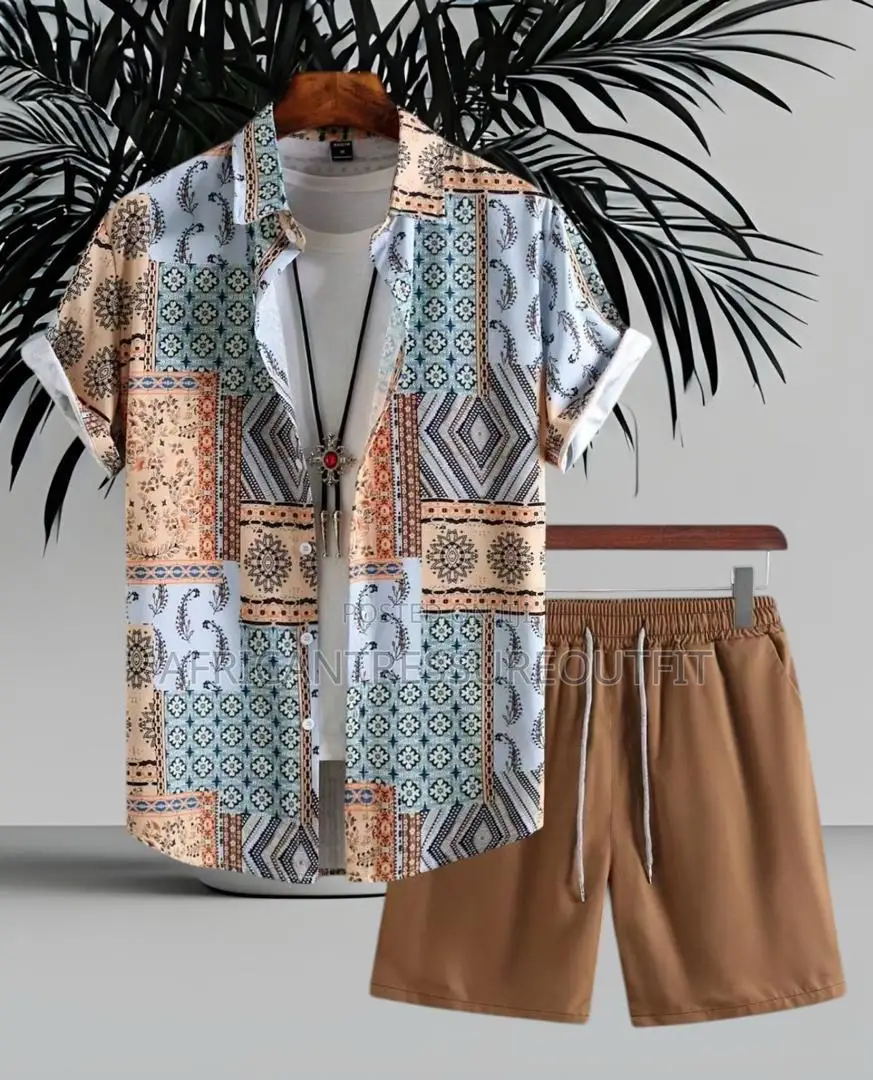 Casual Set Pieces Shirt and Short Collection Available
