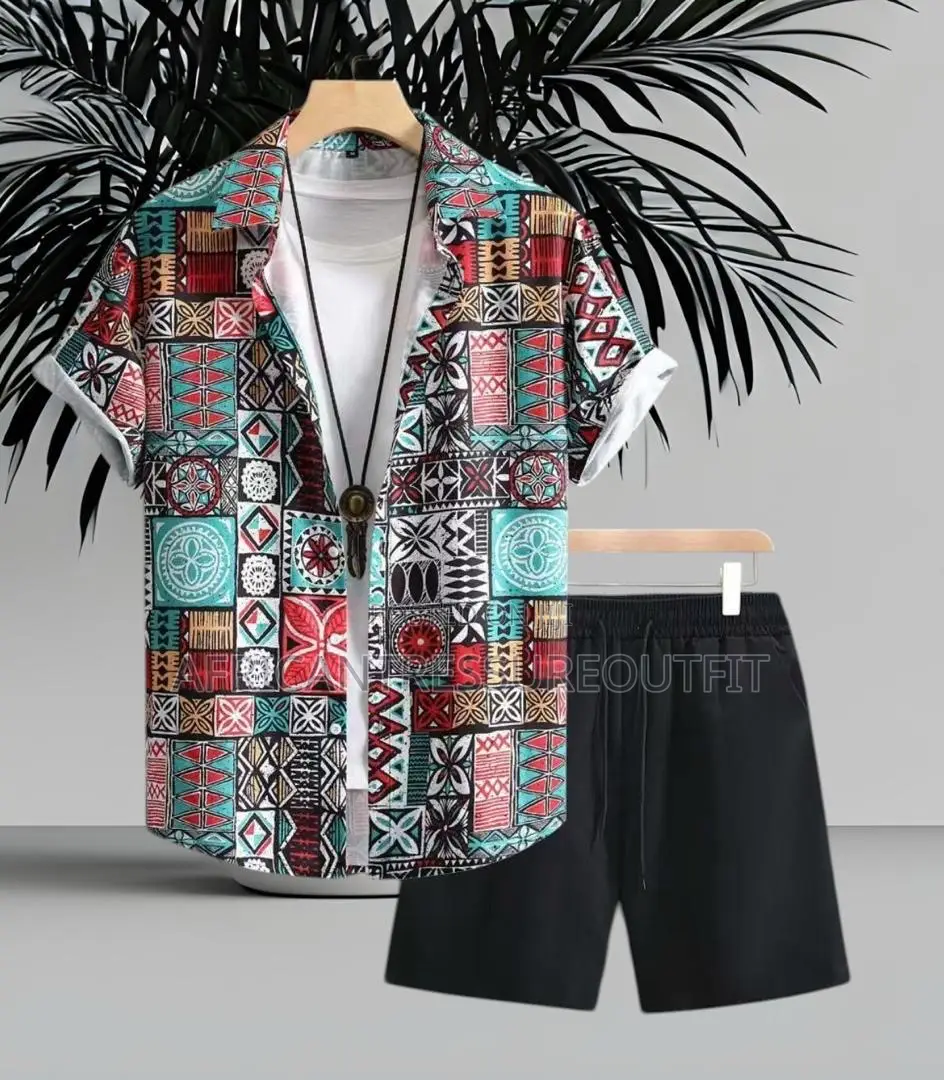 Casual Set Pieces Shirt and Short Collection Available