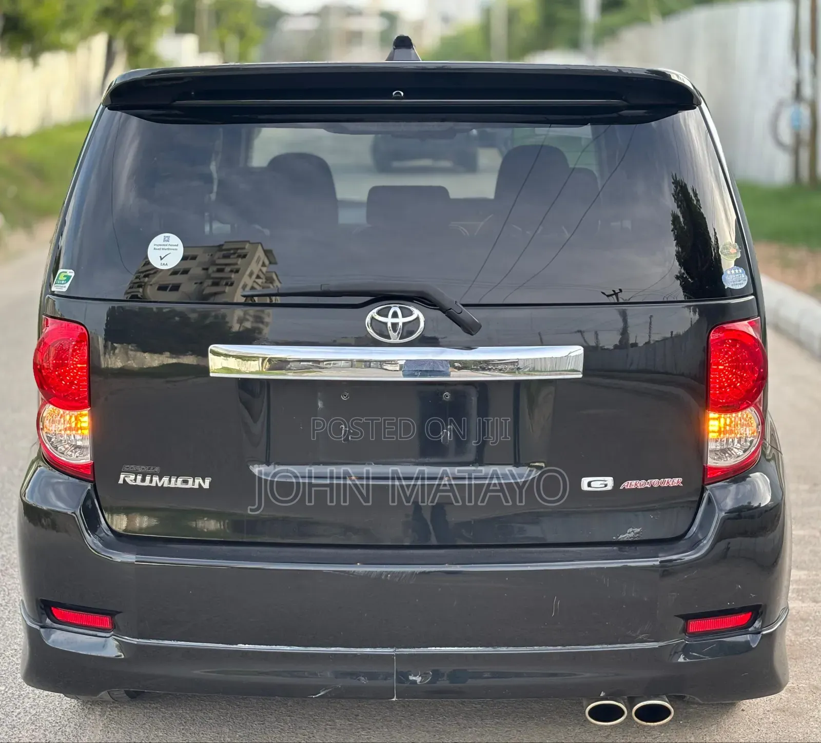 Toyota Corolla Rumion 2008 Black
