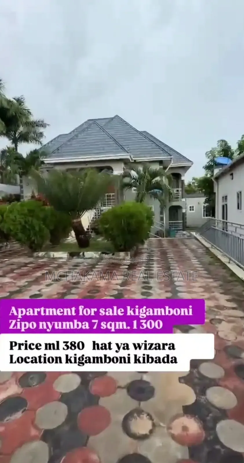 20bdrm Apartment in Mchakama Real Estate, Kigamboni for sale