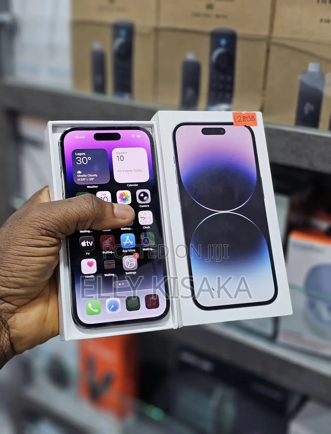New Apple iPhone 14 Pro 256 GB Purple