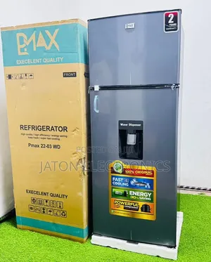 *Pmax Fridge With Water Dispenser 220liters