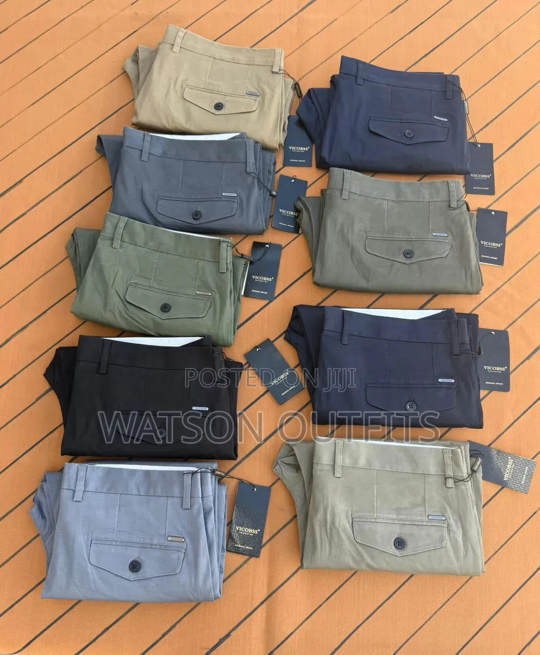 Men's New and Original Pants New Vicobss Mfuko Wa Kufunika