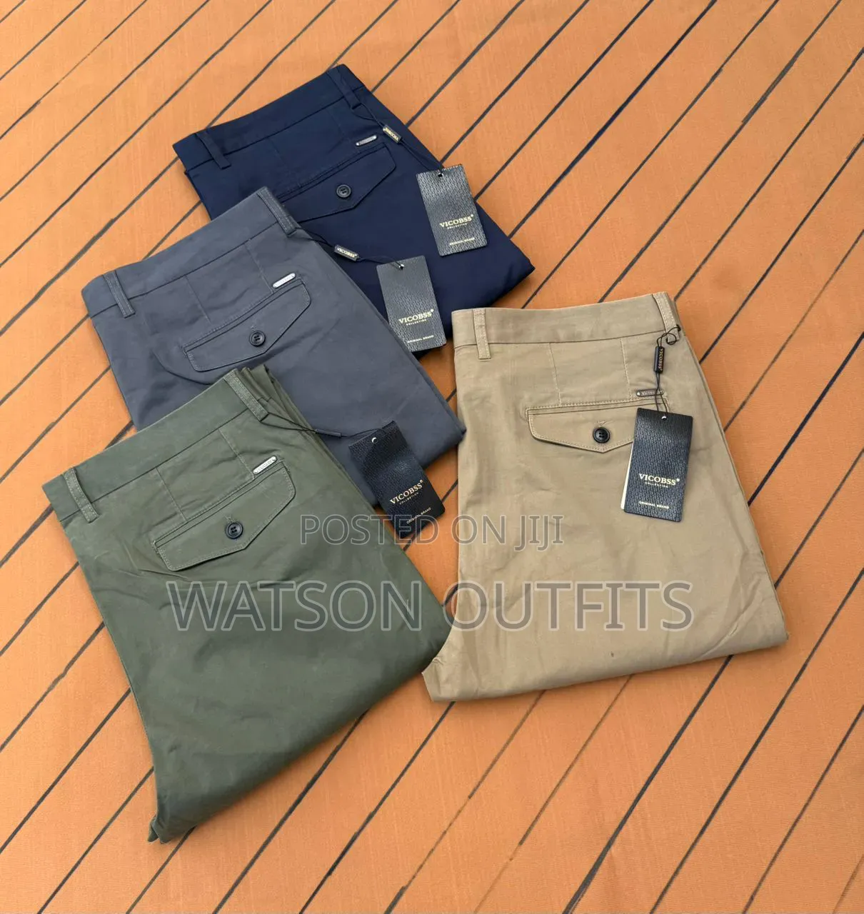 Men's New and Original Pants New Vicobss Mfuko Wa Kufunika