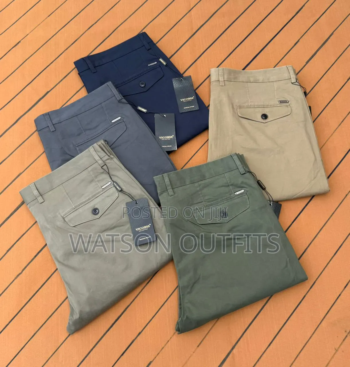 Men's New and Original Pants New Vicobss Mfuko Wa Kufunika