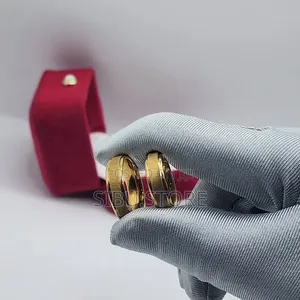 Will You Marry Him/Her. Gold Rings