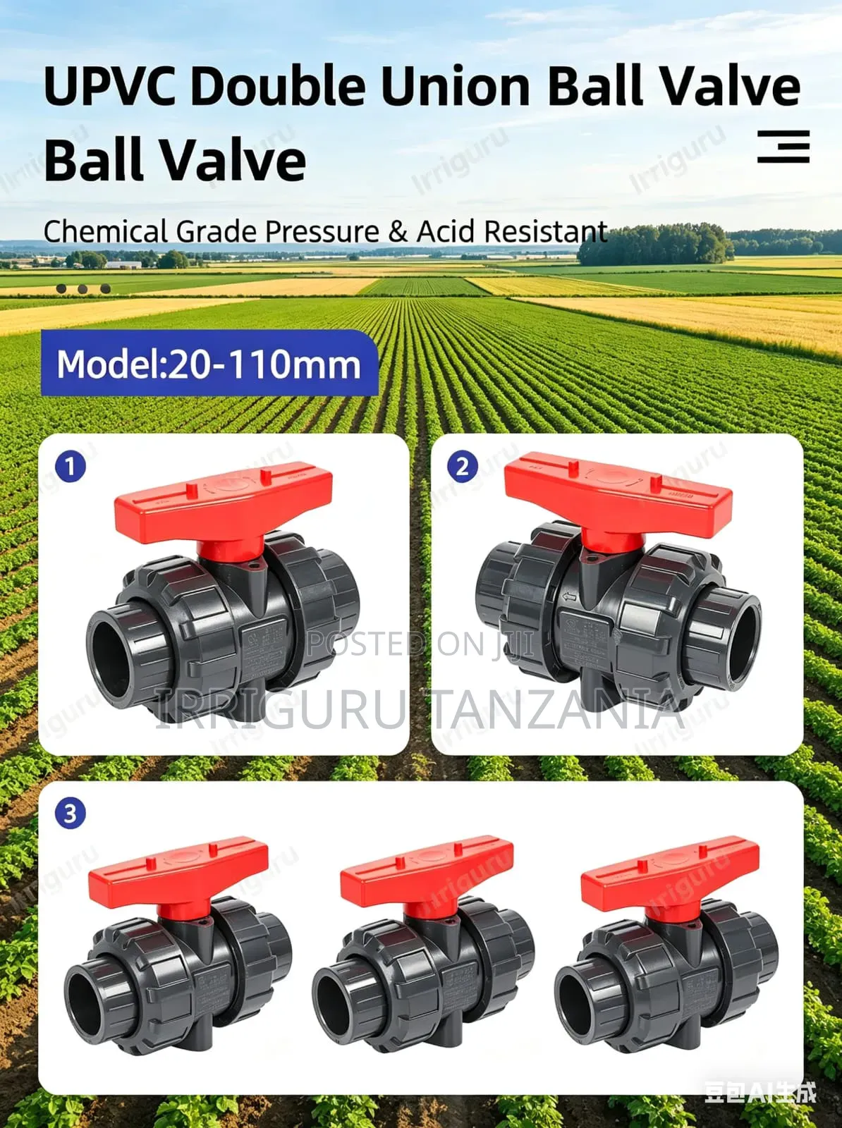 25 Mm PVC Ball Valve
