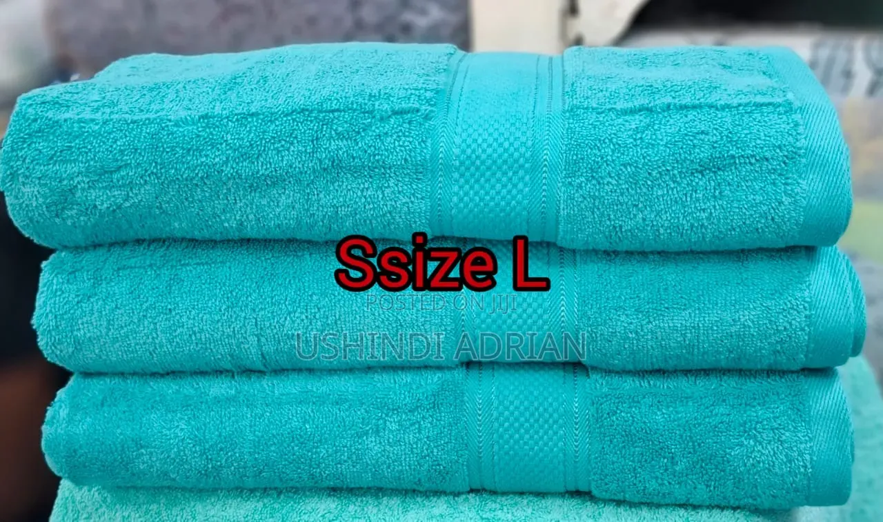 Towels Luxury (Pc 1) Size: 80 × 160 CmBei: TSH 70,000/- (Rejareja)