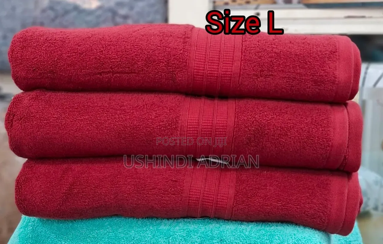 Towels Luxury (Pc 1) Size: 80 × 160 CmBei: TSH 70,000/- (Rejareja)