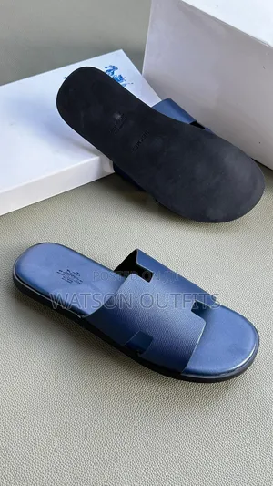 Men's Leather Open Shoes or Sandals or Open Footwears Hermes Branded
