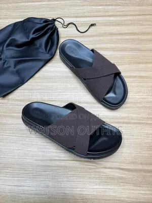 Men's Leather Open Shoes or Sandals or Open Footwears Hermes Branded