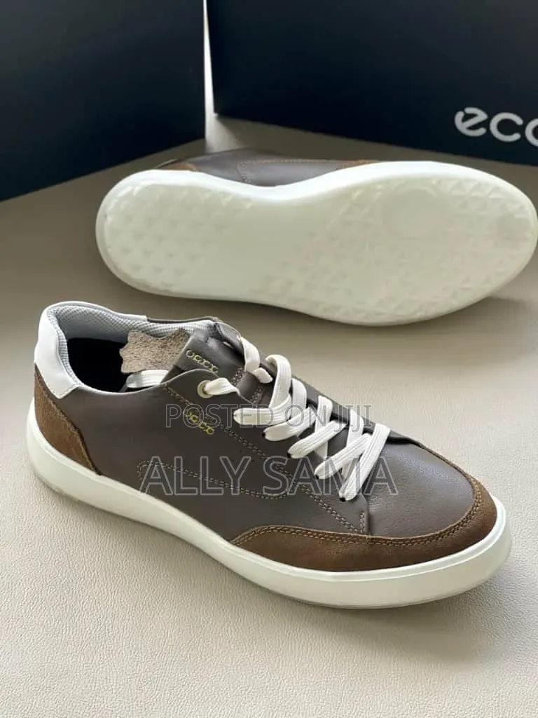 Men's Sneakers Ecco Material Leather