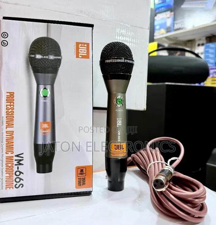 JBL Dynamic Microphone {Vm-66s}Super Puntch