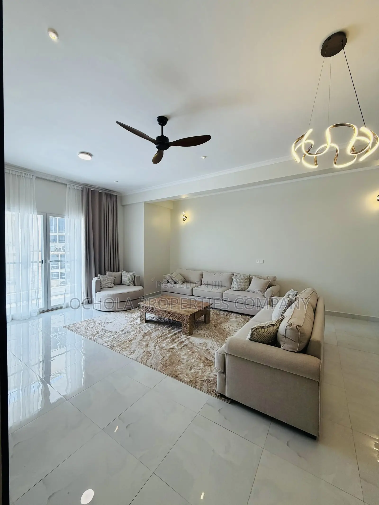 Furnished 3bdrm Apartment in Masaki for rent