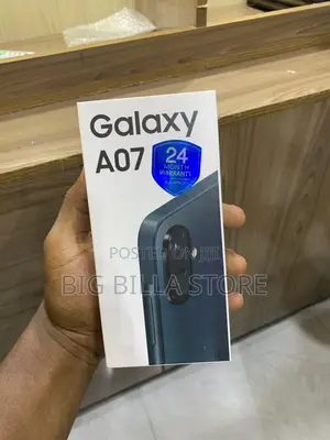 New Samsung Galaxy A07 128 GB Black