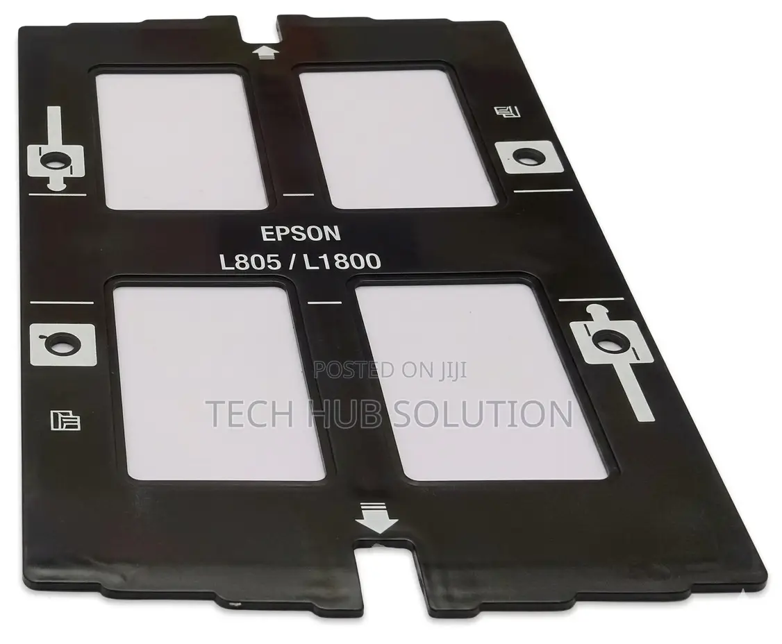 Pvc Id Card Tray For Epson L805 / L850 / L8050 Printer