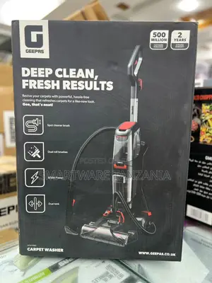Geepas Gcw19060 Carpet Washer Dual Roll Brush 800w Cleaner