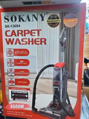 Sokany Sk-13084 Carpet Washer 4500w 18kpa Twin Tank 2-in-1
