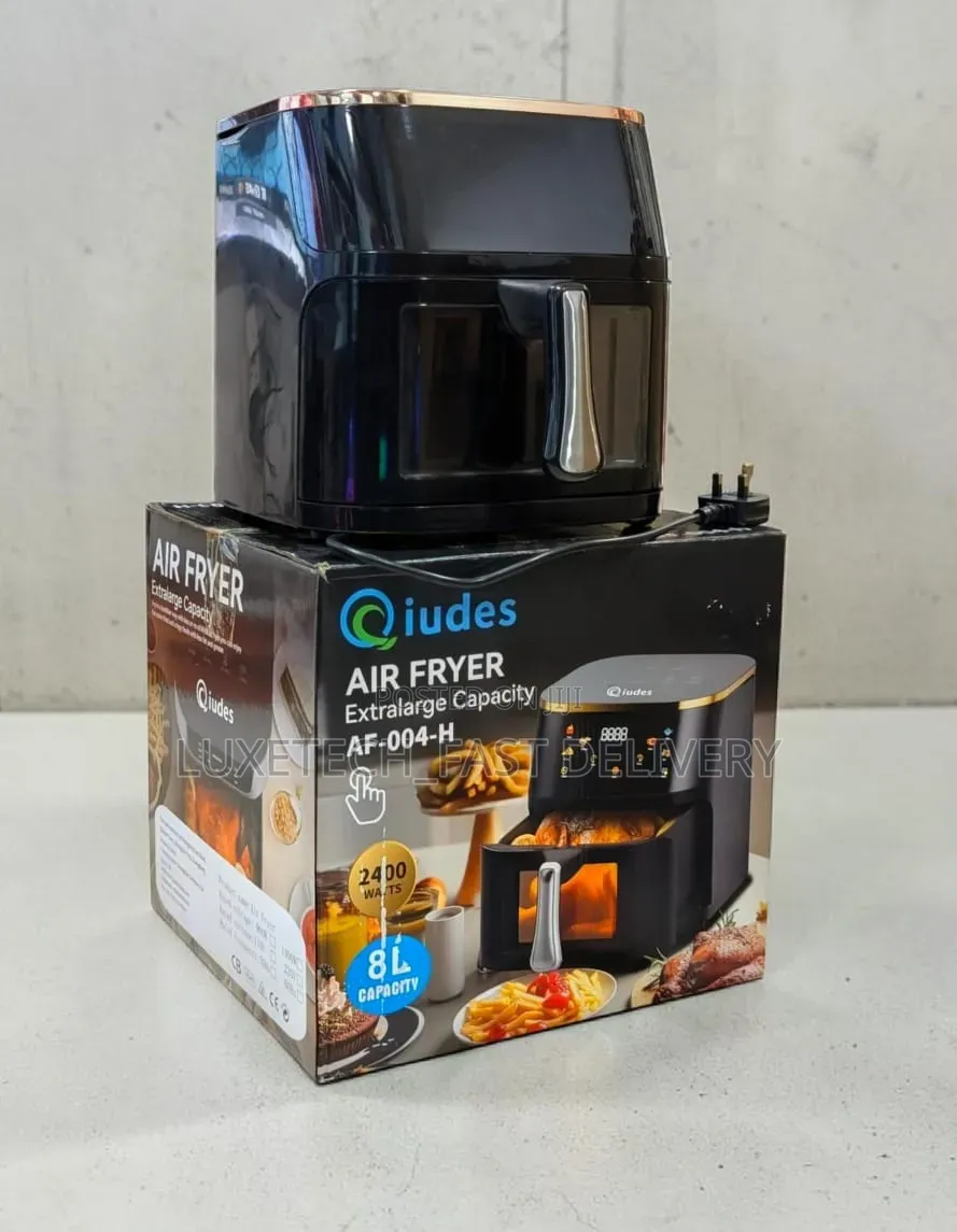 Qiudes Digital Air Fryer 8-Litres
