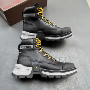 Men's Leather Boots or Shoes Cat or Caterpillar Totally Quality
