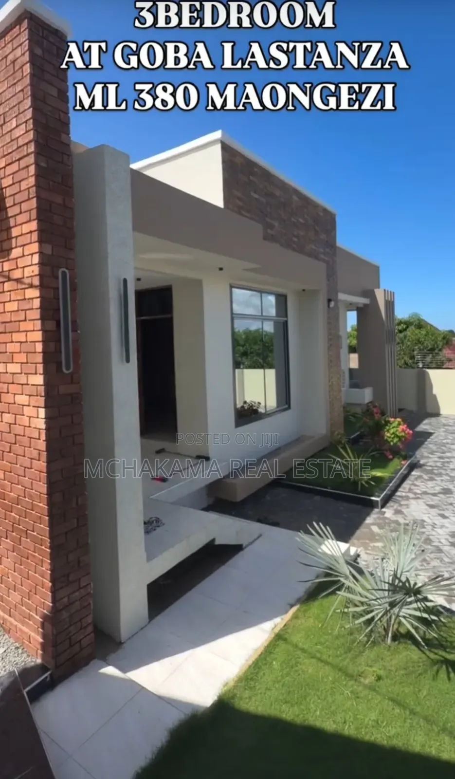 3bdrm House in Mchakama Real Estate, Goba for sale